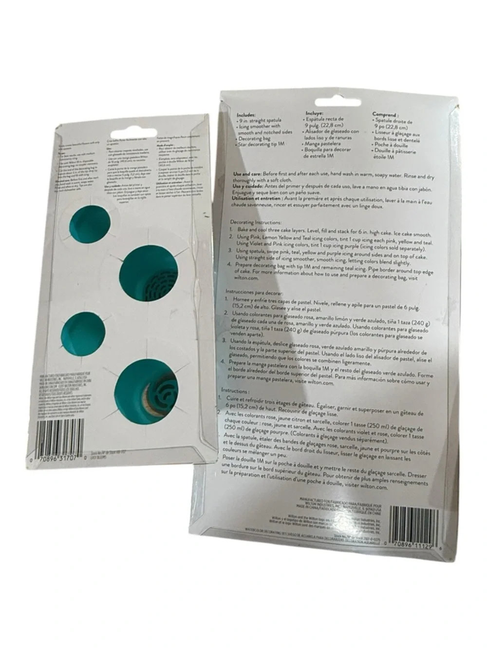 Wilton Cake Decorating Bundle Tools Kit Tips Spatula Marker Cupcake Insert New